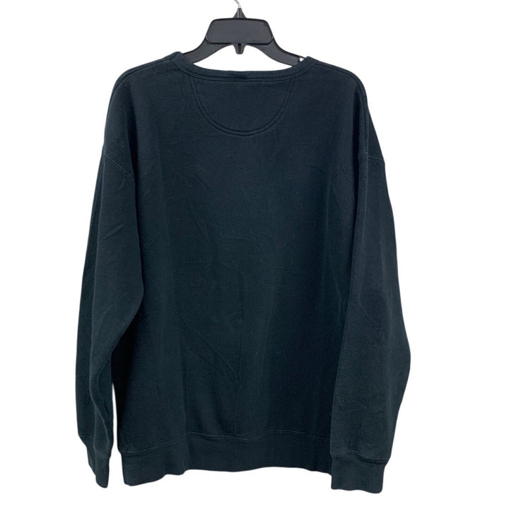 Upcycled Hand Printed Womens XL Rock The Broc Broccoli Long Sleeve Sweatshirt