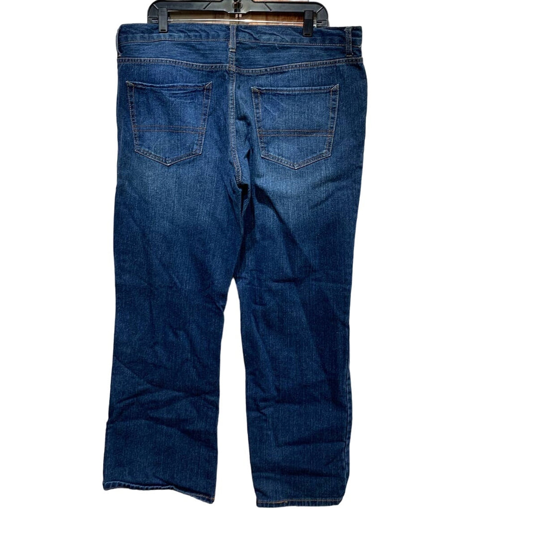 Op Mens 38 X 30 Bootcut Stretch 100% Cotton Medium Wash Denim Blue Jeans