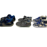 Lot of 3 Pairs of Surprize Boys Toddler Size 6  6-12 mos Casual Shoes Booties