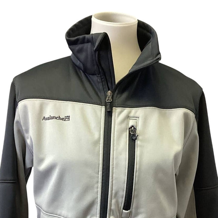 Avalanche Womens Small Full Zip Polyester Blend Long Sleeve Weatherproof Jacket