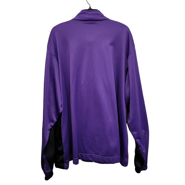 Augusta Sportswear Mens 2XL 100% Polyester Long Sleeve Full Zip Jacket