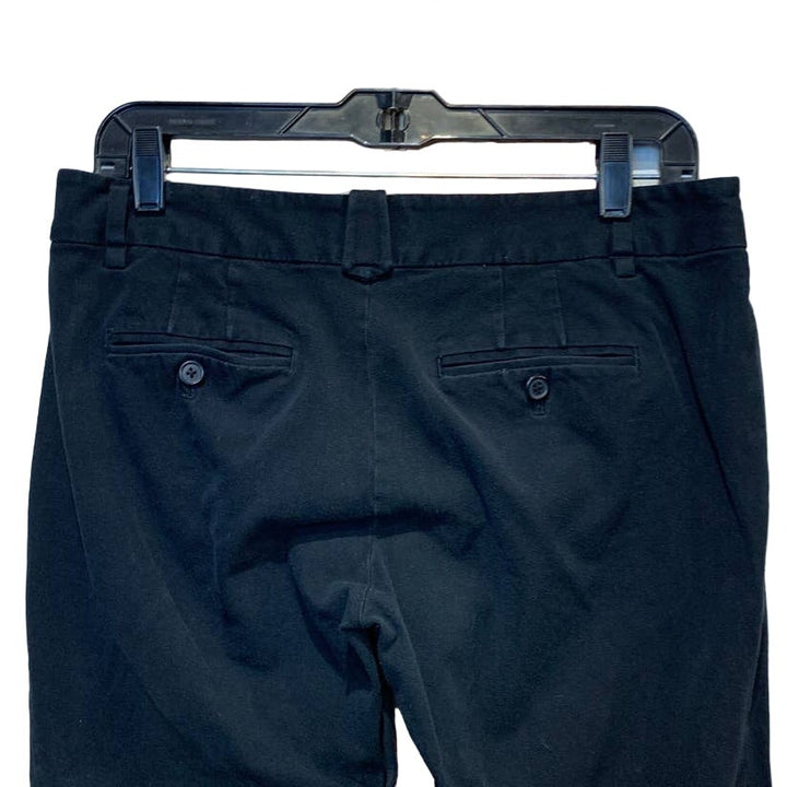 Ann Taylor LOFT Petites 8 Black Stretch Jeans Riding Style Cotton Blend Pants