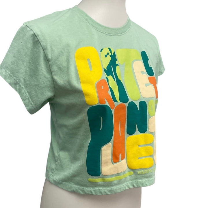 Happy Earth Kids XL Protect Planet Earth Short Sleeve Cotton Blend Crew Neck Tee