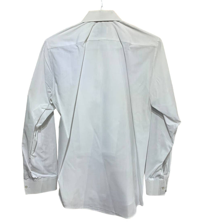 L &amp; M Fashions Small Polycotton Long Sleeve 32/33 Mens White Formal Tuxedo Shirt