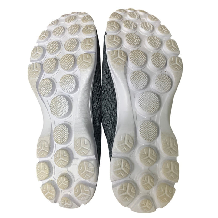 ChicWind Womens 8.5 Gray Open Back SlideOn Breathable Mesh Walking Sneaker Mules
