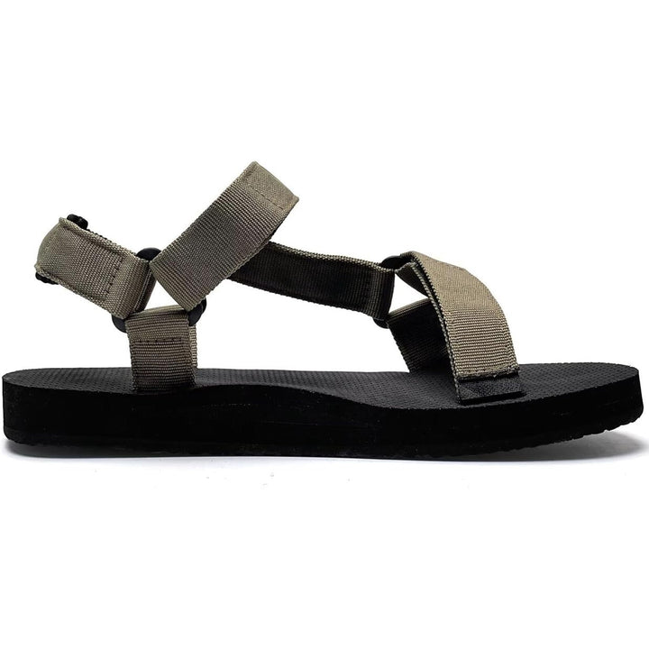New WateLves Mens Size 10 Army Green Hook Loop Cushioned Open Toe Sandals