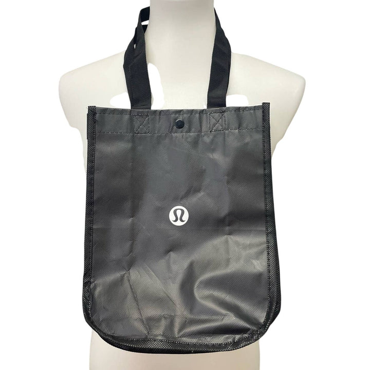 Lululemon 100% Recycled Polypropylene Snap Closure Reuseable Shopper Tote Bag