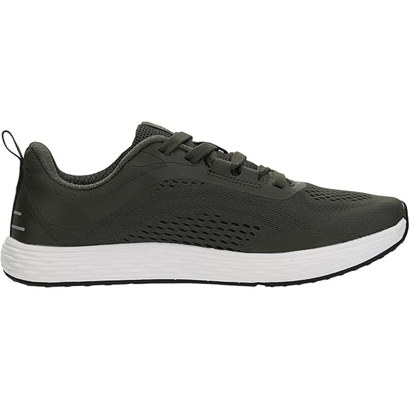 Whitin Mens Size 12 Green Lace Up Zero Drop Wide Width Toe Box Running Shoes