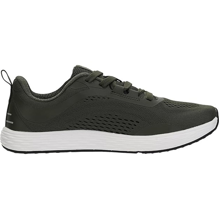 Whitin Mens Size 12 Green Lace Up Zero Drop Wide Width Toe Box Running Shoes