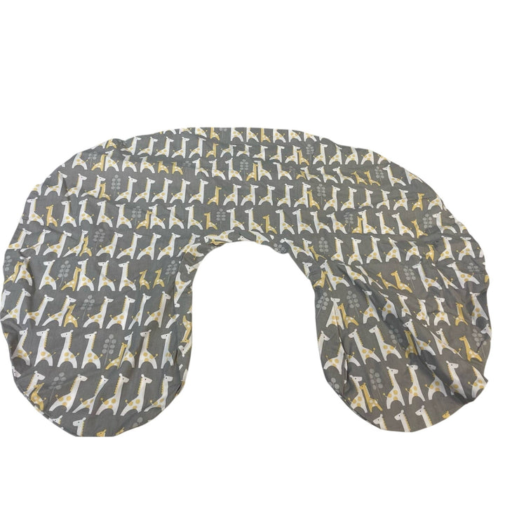 Lot of 2 Boppy Baby Lounger Horseshoe Shaped Zippered Pillow Cases