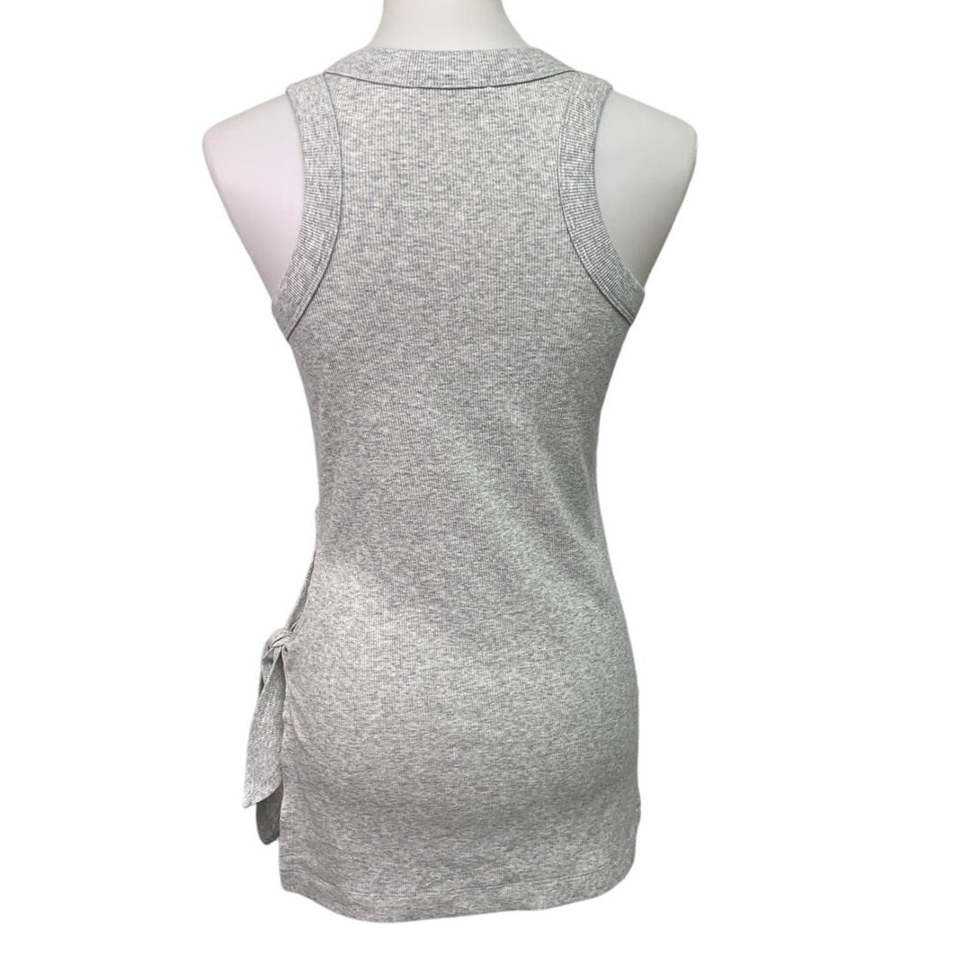 2 New American Eagle Womens Small Sleeveless Side Tie Mock Turtleneck Tops