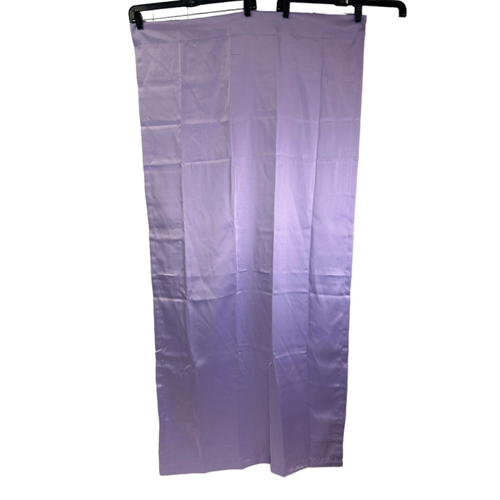 Set of 2 Your Zone Lilac Purple 30" by 63" 100% Polyester Rod Pocket Curtains