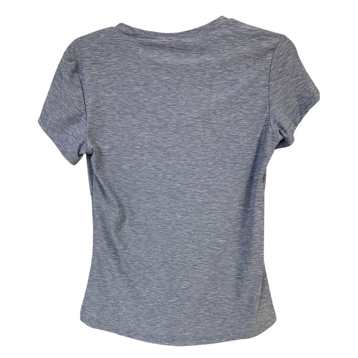 New Hand Printed Womens Small Save The Earth World Short Sleeve Tee Shirt