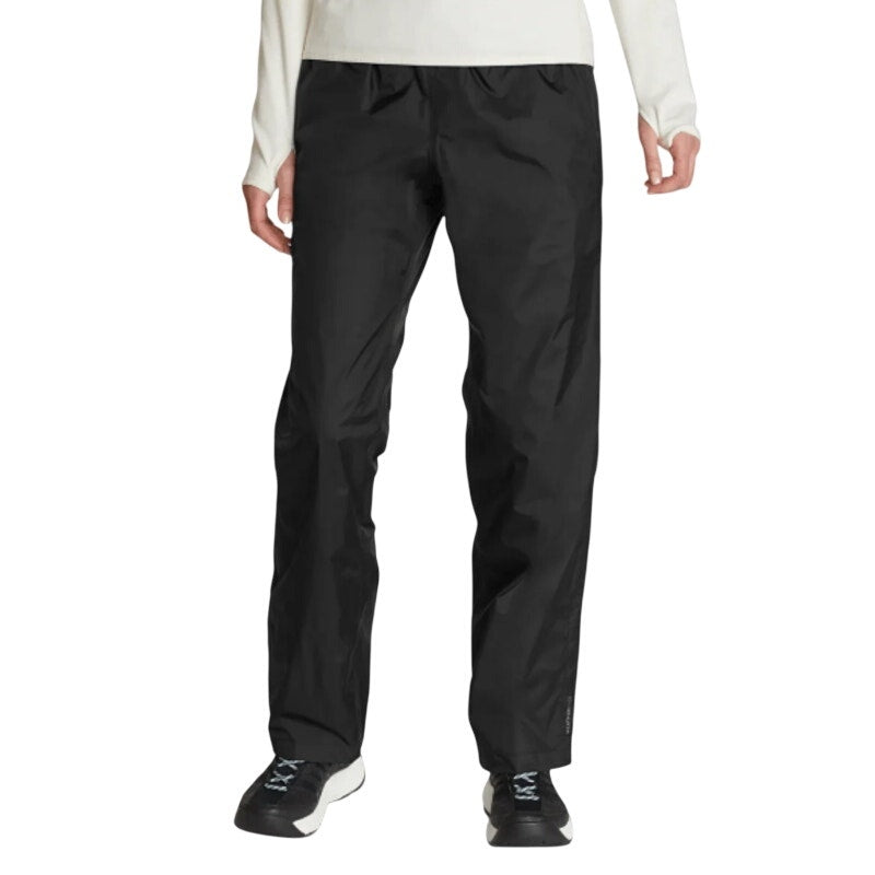 New Eddie Bauer Womens XXL Black RipPac Stretch Waterproof Jogger Rain Pants