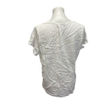 3 Chaps Croft & Barrow Womens XL Short Sleeve Cotton Blend Tee Shirts Lot