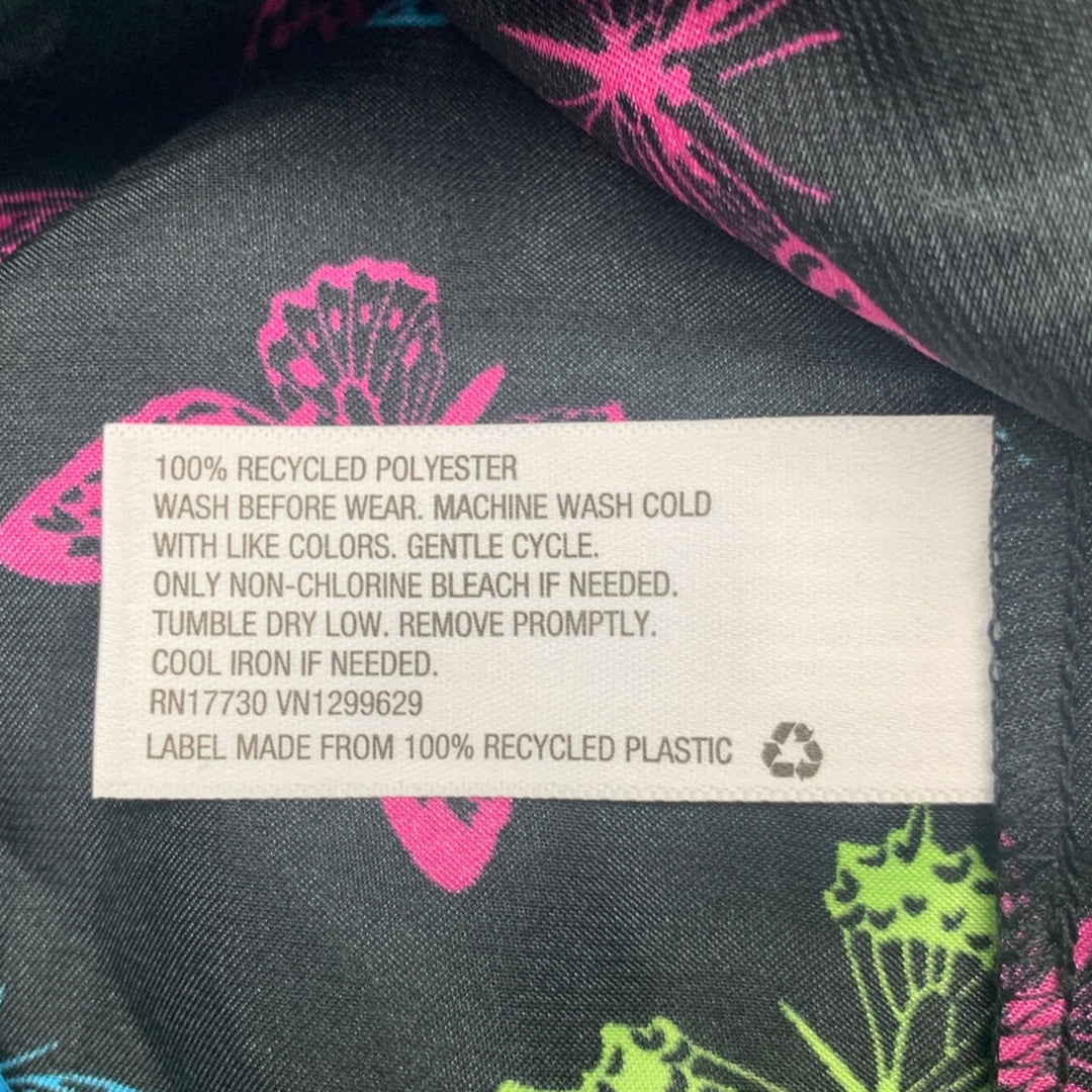 NWT New Art Class Girls XL (14/16) Neon Butterfly Thin Strap Dress
