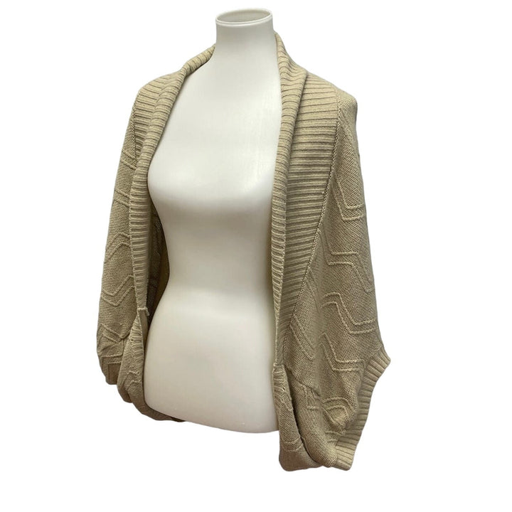 Ashley Stewart Womens Plus Size 22/24 Acrylic Short Sleeve Shrug Sweater