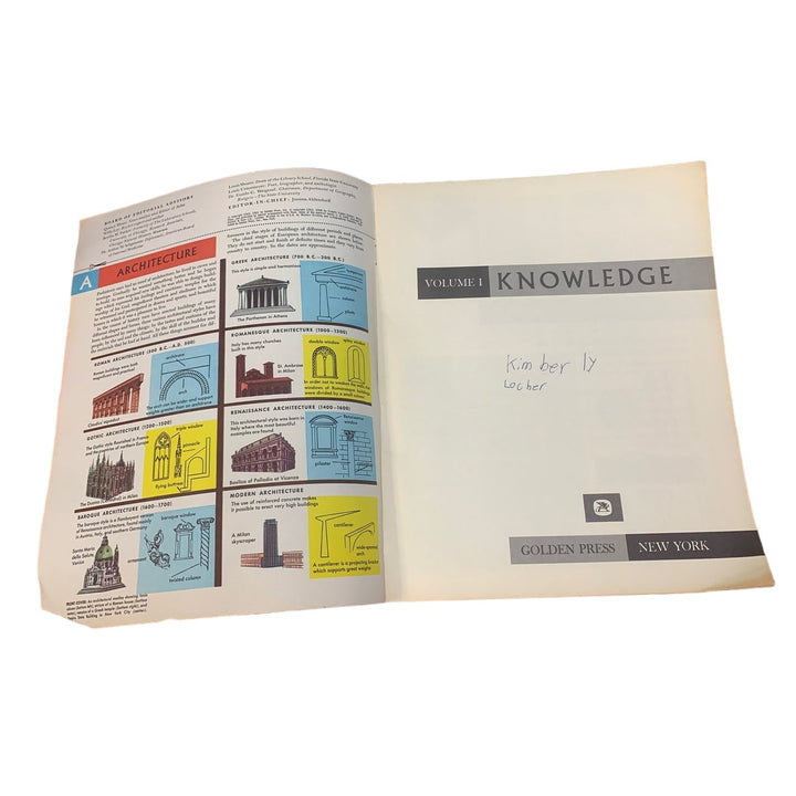 Vintage 1963 Knowledge No 1 Vol 1 Washington Silver Architecture Magazine