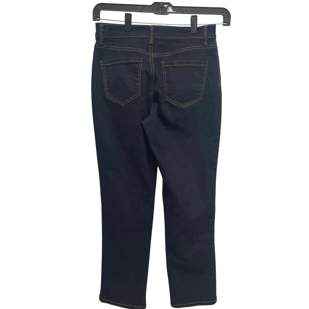 Gloria Vanderbilt Womens Size 8 Dark Wash Cotton Blend Denim Blue Jeans