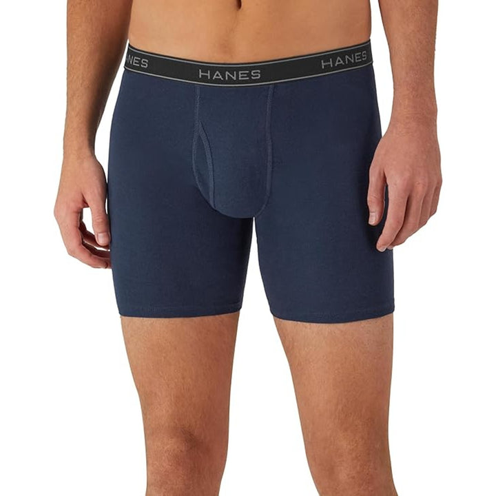 New Hanes 2 Pack Mens Medium Cool Dri Moisture-Wicking Underwear Boxer Briefs
