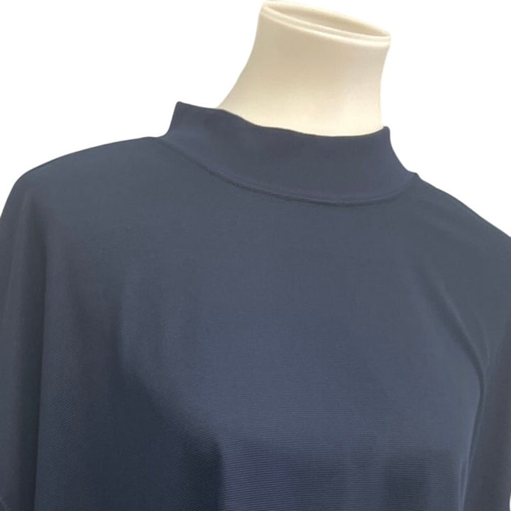 Jonathan Corey Mens 3XL Navy Blue PolySpandex Short Sleeve Tee Shirt