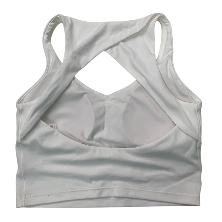 New Offline By Aerie Womens XXL White Padded Back Cut Out Athletic Sports Bra