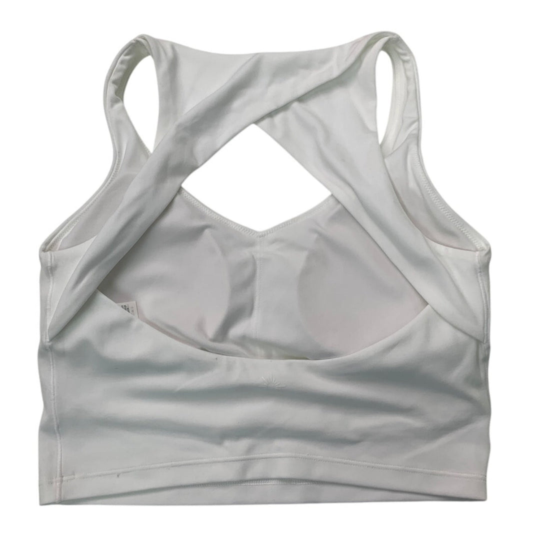 New Offline By Aerie Womens XXL White Padded Back Cut Out Athletic Sports Bra