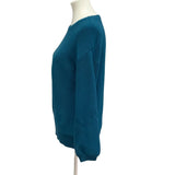 Zesica Womens Small Ribbed Viscose Blend Long Sleeve Crew Neck Pullover Sweater