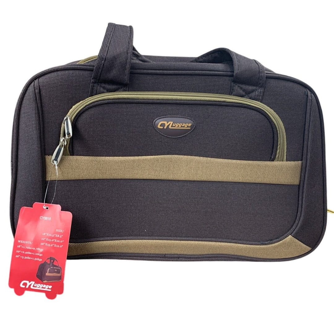 NWT New Cyluggage Adjustable Shoulder Strap Carry On Muti Pocket Luggage Bag