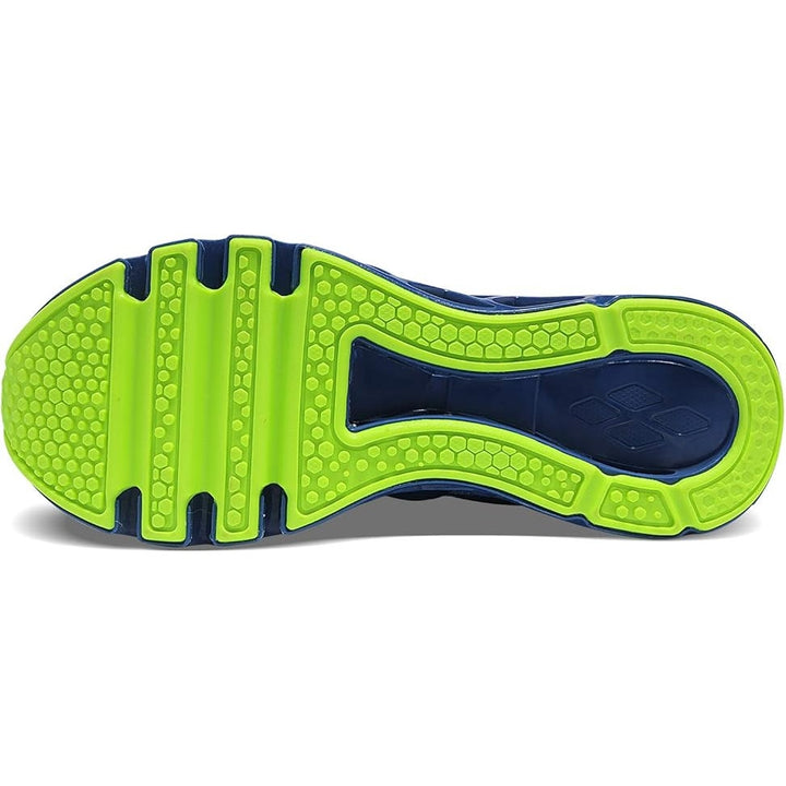 New Cokafil Mens Size 8 Blue Lace Up Blace Running Walking Athletic Shoes