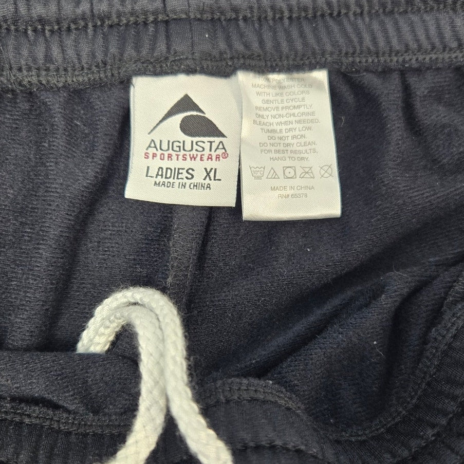 Augusta Sports Wear Womens XL 100% Polyester Drawstring Waist Athletic Pants