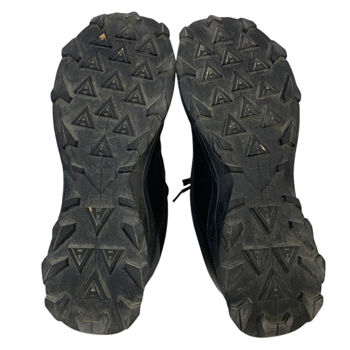 Humtto Mens Size 12 Black Outdoor Hiking Sneakers Lace Up Waterproof Shoes