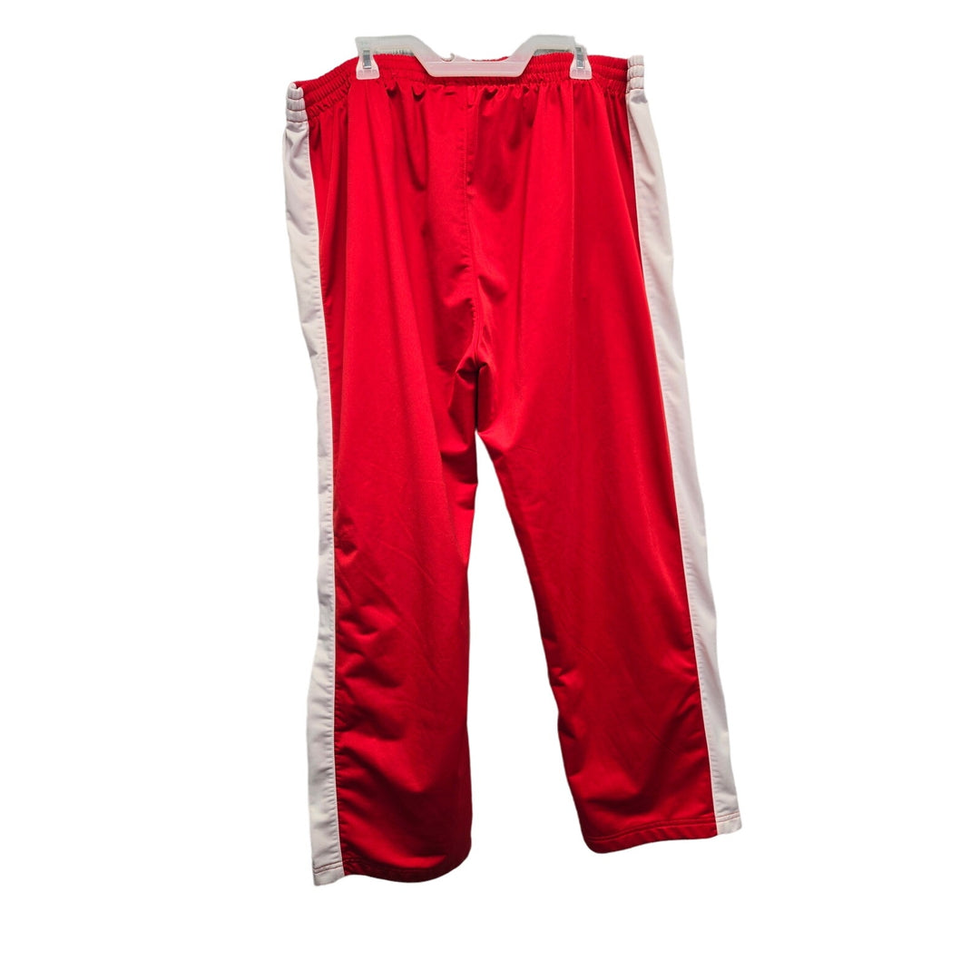 Red Oak Mens 2XL Ohio State Side Stripe Drawstring Waist Athletic Pants