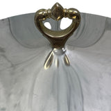 Vintage Kromex Silver Toned Dining Table Serving Bowl w Lid Made In USA