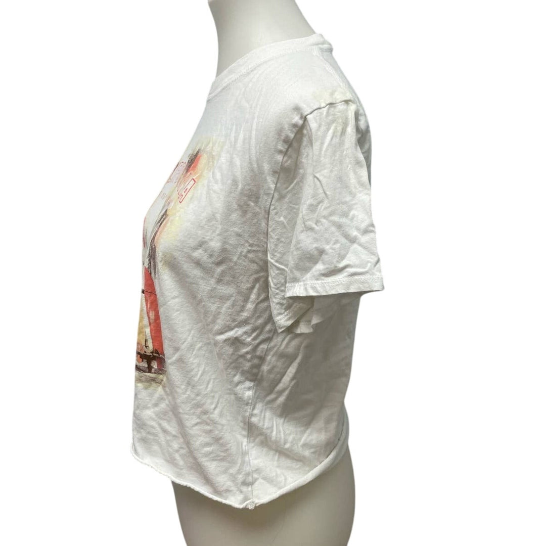 Grayson Threads Womens Medium California Golden Coast Cotton Short Sleeve Tee