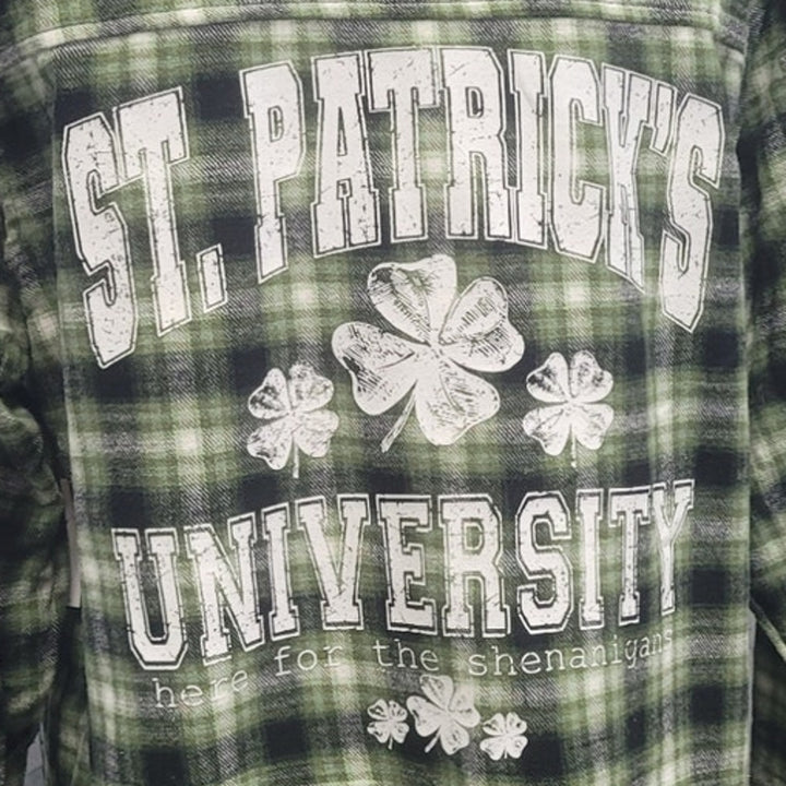New Hand Printed Womens XXL St Patrick&