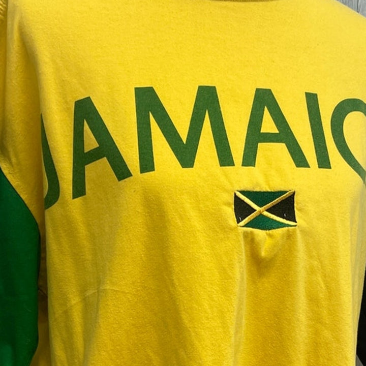 Yeh Mon Island Apparel Mens XXL Jamaica Short Sleeve Crew Neck Tee Shirt