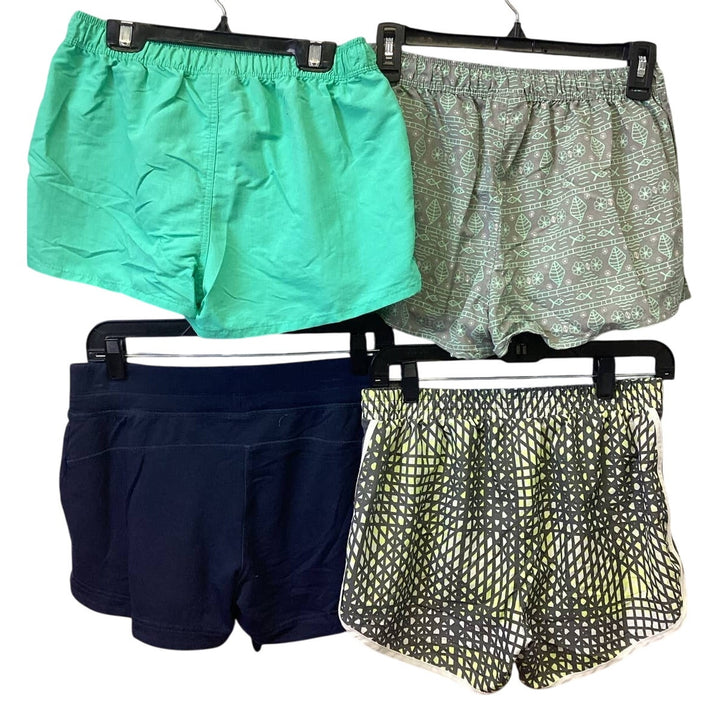 Lot of 4 Size Small State of Mine Heat Gear Green Tea Short Athletic Shorts