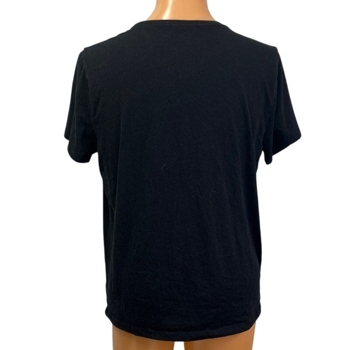 Old Navy Mens Large Oh Snap Gingerbread Men Short Sleeve Crew Neck Tee Shirt