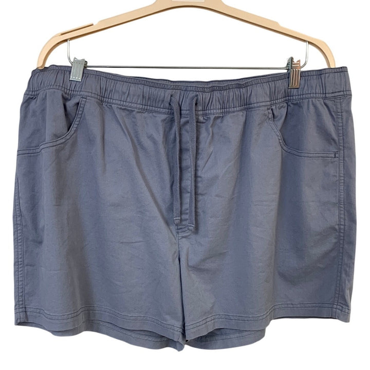 New Eddie Bauer Womens Purple Haze Stretch Cotton Washed Drawstring Shorts