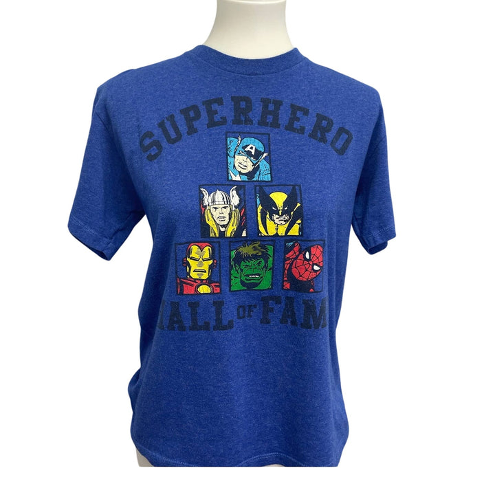Epic Threads Marvel Mens Large Superhero Spiderman Hulk Captain America Tee