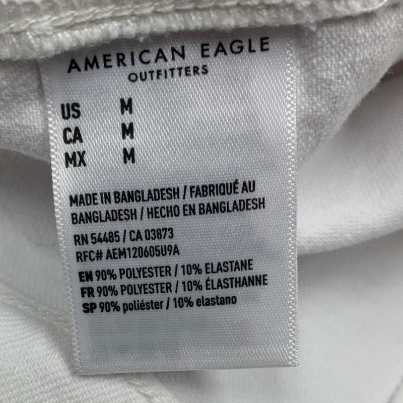New American Eagle Womens Medium Spaghetti Strap Floral Side Cutout Mini Dress