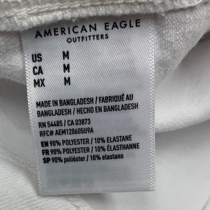 New American Eagle Womens Medium Spaghetti Strap Floral Side Cutout Mini Dress
