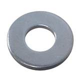 100 New Cully 40325J 1/4" Flat Cut Zinc Metal Washers - New In Package