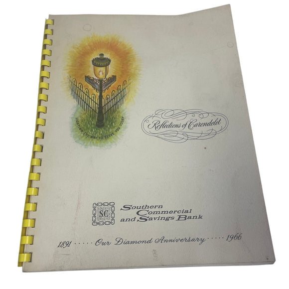Vintage 1966 Southern Commercial Savings Bank Reflections on Carondelet Booklet