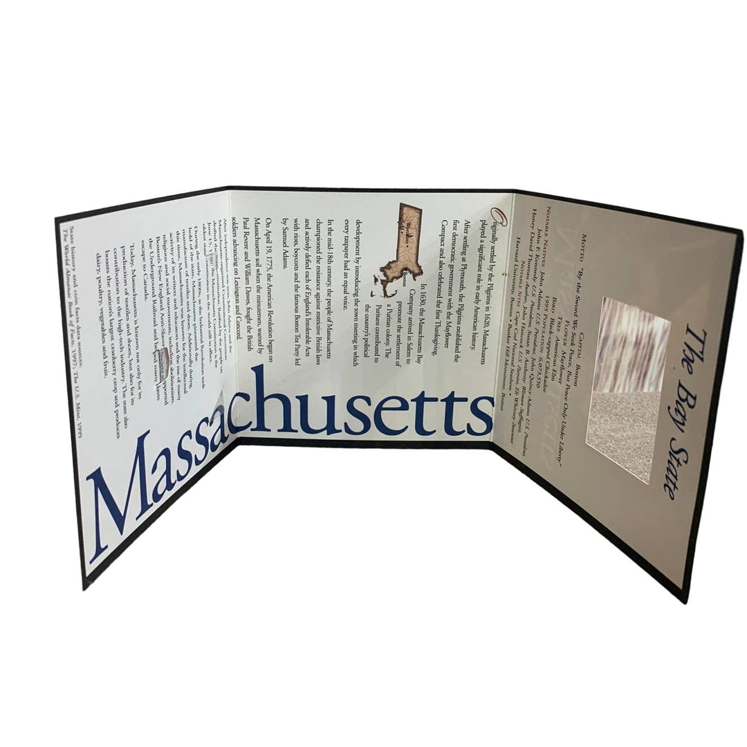 Sealed Massachusetts Quarter Dollar Numbered Coin Set 6 of 50