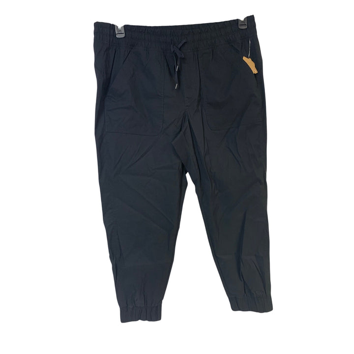 New Eddie Bauer Womens Black 18W Sightscape Horizon UPF 50+ Jogger Pants