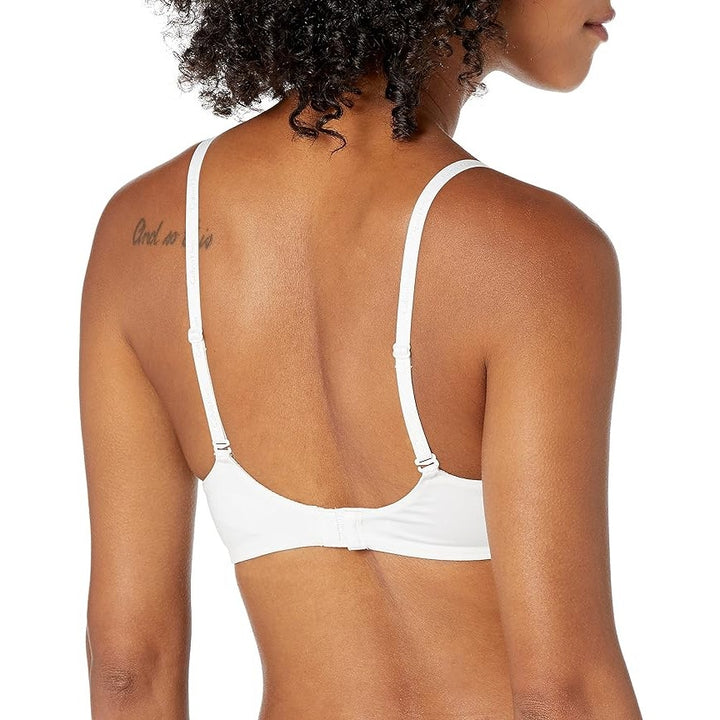 Calvin Klein Womens 36DD White Constant Convertible Strap Lightly Lined Demi Bra