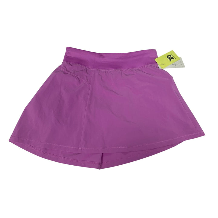 2 New All In Motion Girls Large 10/12 Athletic Comfort Waistband Knit Skorts