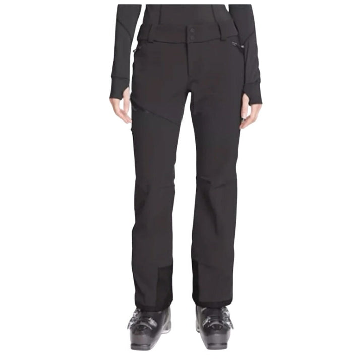 New Eddie Bauer Women TXXL Black First Ascent Guide Pro Soft Ski Tour Pants